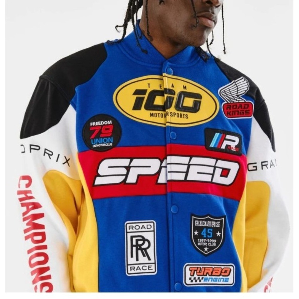 Copper Rivet 'Speed Racing' Fleece Jacket
